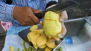 amazing fruits cutting skills - thai street food