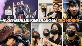 Melissa E7 VLOG MENUJU KEMENANGAN RRQ HOSHI ! CHAMPION MPL S9 👑