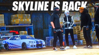 AKHIRNYA SKYLINE R34 KEI KEMBALI !! KEI PERANG DENGAN ORANG JEPANG !!! GTA 5 ROLEPLAY