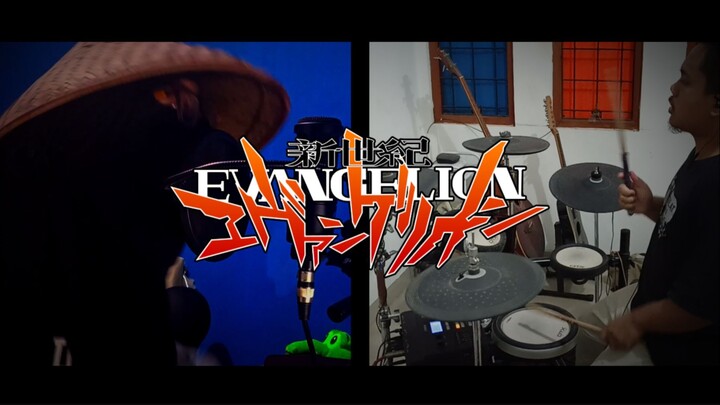 (Collab with KibunDown) Evangelion A Cruel Angel Thesis Roselia