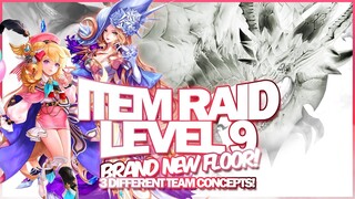 *NEW* ITEM RAID LVL 9 ~3 Different Teams You Can Use (w/ Gear)!~ | Seven Knights