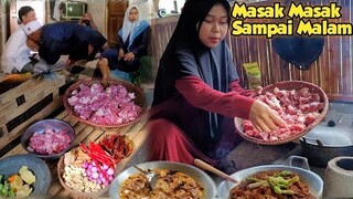 SeWajan BESAR,. Masak RENDANG Menjelang LEBARAN, Beginilah Suasana Dan Tradisi LEBARAN Di Kampung