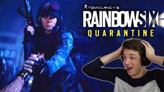 RAINBOW SIX QUARANTINE! Reaction and Gameplay for Rainbow Six Siege 'Outbreak' Spinoff Game!