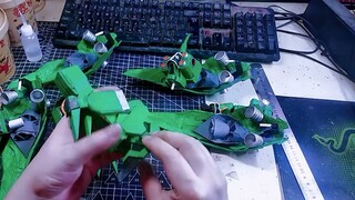 Paper Kshatriya, fully expanded mode, with magnetic attraction, double expansion