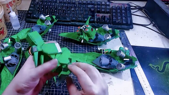 Paper Kshatriya, โหมดกางออกเต็มที่, เพิ่มการดูดด้วยแม่เหล็ก, กางออกสองครั้ง