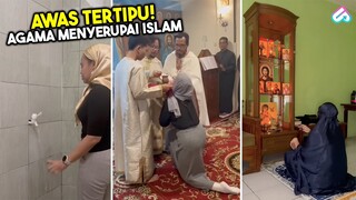 WUDHU & DIRIKAN SHOLAT DIHADAPAN PATUNG YESUS! Fakta Agama Kristen Ortodoks yang Menyerupai Islam