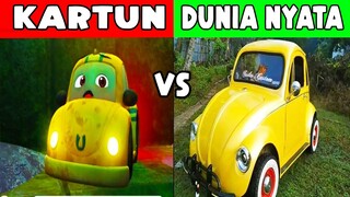 Mobil Dunia Nyata VS Mobil Remot | Fakta Menarik Upin & Ipin Episode Aku Sebuah Kereta