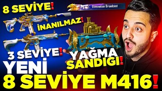 BUZ DİYARI DEVRİ BİTİYOR! YENİ 8 SEVİYE M416 YA İNANAMADIM! EFSANE! PUBG Mobile