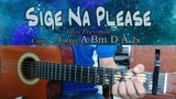 Sige Na Please - Yassi Pressman - Guitar Chords
