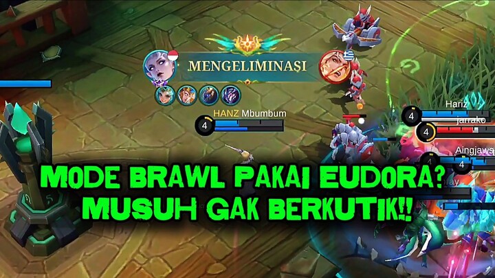 Spam Skill Eudora di Brawl! GG Parah! ⚡