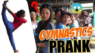 GYMNASTICS PRANK in Public