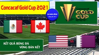Kết quả bóng đá Goldcup 2021 vòng bán kết