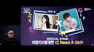 BOYNEXTDOOR Jaehyun x LEE YOUNGJI 'I Need A Girl' Special Stage Reaction | Form of Therapy
