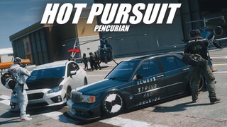 HOT PURSUIT MISI EPIC PENCURIAN SENJATA !  KITA TERKEPUNG !! GTA V ROLEPLAY