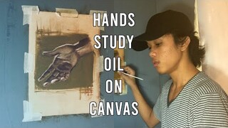 Getting Better in ART - Hand Study Oil Painting | JK Art