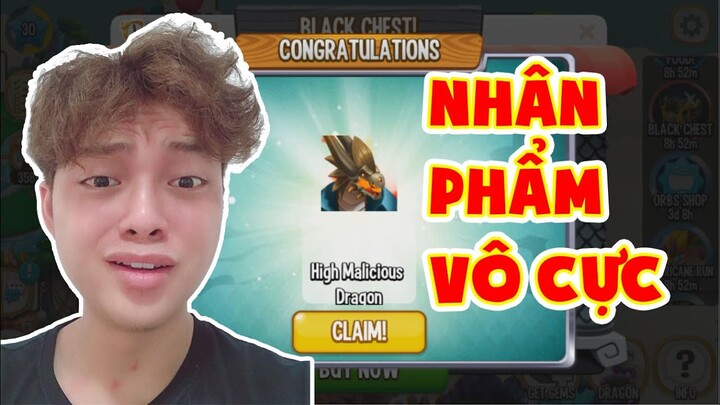 Nhân Phẩm Vô Cực Mở Rương 150 GEMS Nhận Ngay Rồng HEROIC Khủng || Vũ Liz Dragon City !