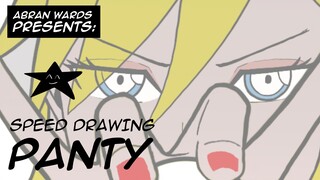 SPEED DRAWING [by Abran Wards] - Panty from Panty & Stocking With Garterbelt