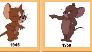 วิวัฒนาการของแมวและหนูเจอร์รี่ 1940-ปัจจุบัน