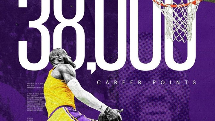 Lần đầu tiên trong lịch sử NBA phải tạm dừng trận đấu vì James sắp lập kỷ lục mới!