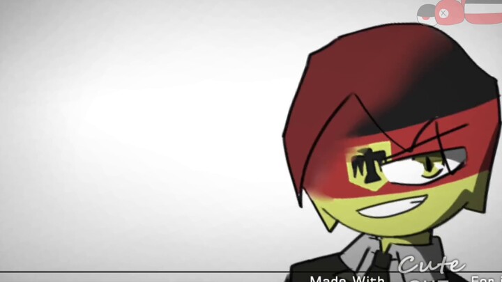 Countryhumans History to the Iron Chancellor Girl (Brain Exploding Girl) Prussian Handwriting