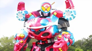 【𝟒𝐊】 Secara bertahap menjadi sebuah tim? ⚡Mari kita lihat bentuk mecha Reiwa Knight⚡