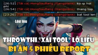 NHẬN KÈO JINX ĐI TOP BỊ HÀNH, THROWTHI BUỘC PHẢI "BẬT TOOL", NHƯNG TOOL NÀY LẠ LẮM