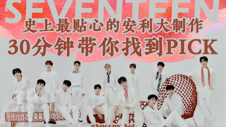 【SEVENTEEN】โปรเจกต์แนะนำสุดใส่ใจแห่งประวัติศาสตร์ | แฟนคลับมือใหม่ห้ามพลาด! | 30 นาทีพามาเจอ PICK ขอ
