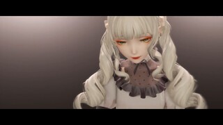 [Shining and Warm MMD] White Moonlight Skirt and White Moonlight Hair