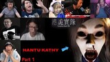 Teriakan Gamer Di Jumpscare Hantu Kathy Part 1 | Paranormal HK Indonesia