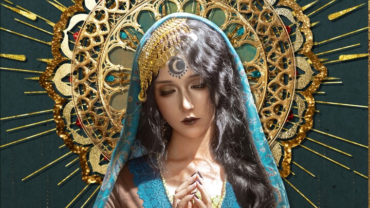 “ภรรยาของคุณ” | บทเรียนแต่งหน้าคอสเพลย์เมจี้ | วิธีวาดรอยย่นบนหน้าผากแบบนักบูชายัญชั่วร้าย ทำง่ายไม่