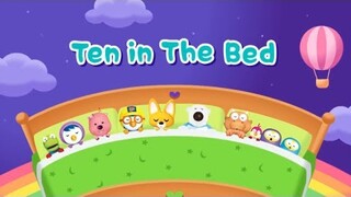 Lagu anak Indonesia | Sepuluh di Kasur | Ten in the Bed | Pororo Si Penguin Kecil