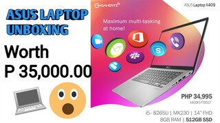 ASUS X409F LAPTOP - Unboxing
