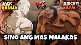 JACK HANMA VS BISCUIT OLIVA SINO ANG MAS MALAKAS || BAKI TAGALOG REVIEW