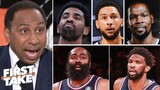 Stephen A.: "Nets' BIG 3 need to shine to beat Embiid-Harden monster duo"
