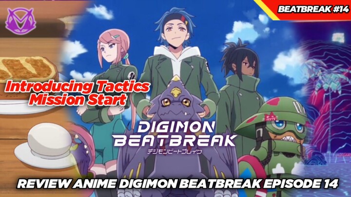 Episode Paling Pinggir Jurang! Tactics Beraksi! Review Anime Digimon Beatbreak Episode 14