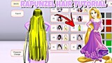 RAPUNZEL HAIR TUTORIAL | Sakura School Simulator | Gweyc Gaming