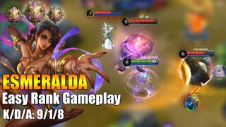 Easy game with Esmeralda | Mythic rank gameplay [K2 Zoro]