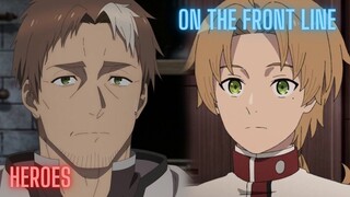 Heroes X on the fron tline | Mashup Of Katainaka no Ossan X Mushoku Tensei