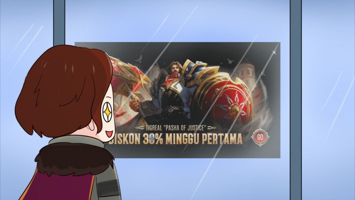 Skin Baru TIGREAL | Mobile Legends Komik