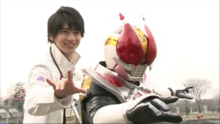 "Watching Kamen Rider when I was a kid, becoming a Kamen Rider when I grow up"