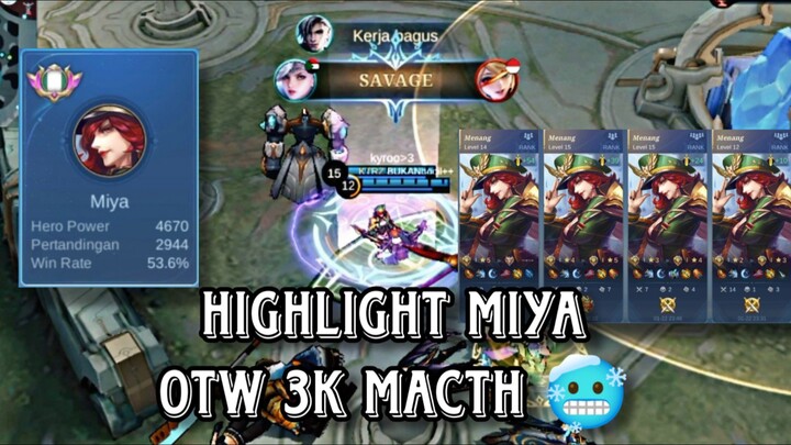 Momen Miya Savage🥶 kasih paham publik yg so keras!!! otw 3k macth😱