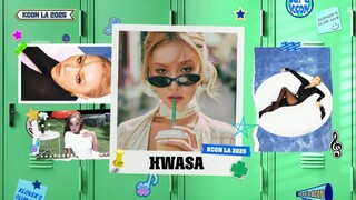 250802 HWASA | ARTIST STAGE at KCON LA 2025
