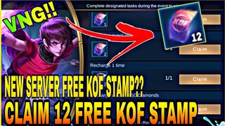 HOW TO GET FREE 12 KOF STAMP!!! || VIETNAM SERVER!!! || MLBB