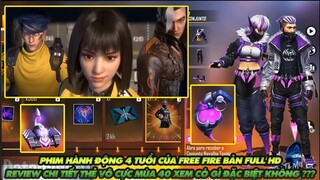 Free Fire| Phim hành động 4 năm ra mắt của Free Fire - Thẻ vô cực mùa 40 có gì đặc biệt