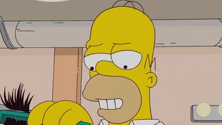 The Simpsons: Homer berubah menjadi Tony Monkey, penata rambut, dan menjadi teman para wanita Spring