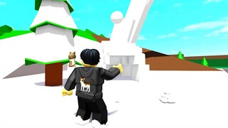 Roblox Brookhaven 🏡RP SNOWBALL FIGHTS (Christmas Update Hype)