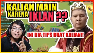 TIPS PEMULA RISE OF KINGDOMS YANG MAIN KARENA LIAT IKLAN ROK !!