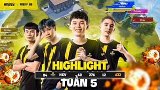 Heavy cực cháy tại tuần 5 Yomost VFL Winter 2021 | HEAVY Free Fire