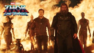 Thor Love and Thunder: Guardians of The Galaxy 3 and Cosmic Thor Marvel Easter Eggs