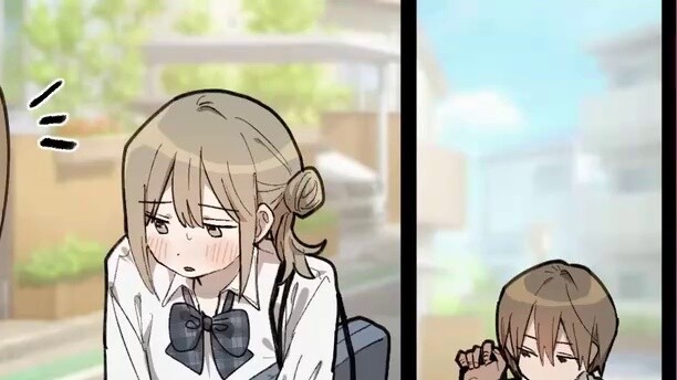 [Comic with audio] Is my childhood sweetheart lying defenselessly on my bed trying to seduce me? It 
